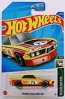 Машинка Hot Wheels - '73 BMW 3.0 CSL Race Car - 2022 Retro Racers (#034) - HCW51