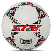 Мяч футбольный STAR DRAGON SB515 цвет белый-черный-красный sp