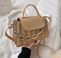Модная маленькая женская сумочка клатч с цепочкой мини сумка для девочки Shopen Модна маленька жіноча сумочка