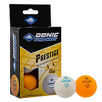 Набір м'ячів для настільного тенісу 6 штук DONIC MT-608523 PRESTIGE 2star кольору в асортименті sp
