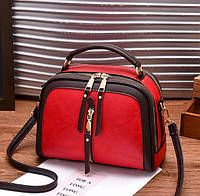 Женская мини сумка Красная сумочка красная женская Shopen Жіноча міні сумка Червоний сумочка червона жіноча