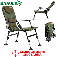 Карповое кресло складное кресло рыбацкое кресло для рыбалки и отдыха на природе Ranger Comfort Fleece SL-111