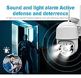 🔥Розумна поворотна IP-камера з панорамним оглядом Wifi Smart Camera V360 PRO 1920*1080, фото 5