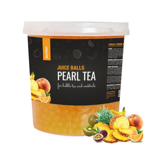 Bubble tea Перлини Тропічні фрукти 1.3 кг ТМ "PearlTea", фото 1