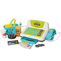 Детский игровой набор Магазинчик Limo Toy 7016-UA Игровой набор с кассовым аппаратом деньгами и продуктами