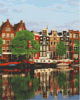 Картина по номерам. Art Craft "Цветной Амстердам" 40х50 см Shopen Картина за номерами. Art Craft "Кольоровий