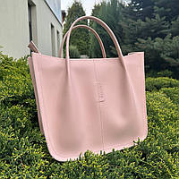 Женская сумка на плечо в стиле Zara Пудровый Shopen Жіноча сумка на плече в стилі Zara Пудровий