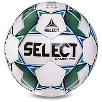 Мяч футбольный SELECT CAMPO-PRO IMS CAMPO-PRO-W №5 белый-зеленый sp
