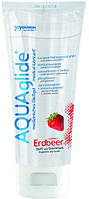 Любрикант з ароматом полуниці *AQUAglide "strawberry", 100 ml