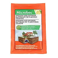 Порошок для септиків, вигрібних ям та дворових туалетів Microbec, 25 г