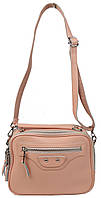 Толстовка Кожаная сумка Fashion Instinct светло розовая Shopen Жіноча Шкіряна сумка Fashion Instinct світло