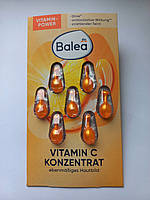 Balea Капсули з концентратом вітаміна С для обличчя, для всіх типів шкіри. Vitamin C konzentrat, 7 капсул.