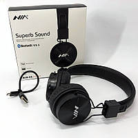 AEI Бездротові блютуз навушники для телефону та комп'ютера з мікрофоном NIA X3, гарні бездротові навушники