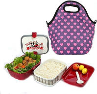 Сумки для обеда Case Wonder, неопреновая сумка для обеда,сумка холодильник, многоразовая,водонепроницаемая