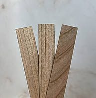 Деревянный фитиль 2 см (для свечей диаметром 7,5-9 см). Размер на выбор 100 мм 20 мм