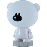 Світильник-нічник LED з акумулятором Bear, білий, фото 3