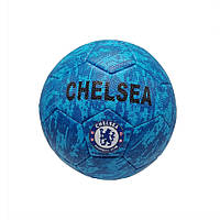 Мяч футбольный Bambi FB2257 №5, PVC диаметр 21,6 см (Синий ) Shopen М'яч футбольний Bambi FB2257 №5, PVC