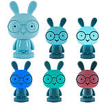 Світильник-нічник LED з акумулятором Bunny, блакитний, фото 5