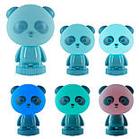 Світильник-нічник LED з акумулятором Panda, блакитний, фото 5