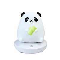 Дитячий нічник "Панда з бамбуком" MGZ-1404 портативний, зарядка від USB Shopen