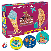 Набор магнитов Magdum ML 4031-53 EN "Happy moments" Shopen Набір магнітів Magdum ML 4031-53 "Happy moments"