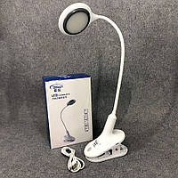 AEI Настольная аккумуляторная лампа светильник Tedlux TL-1009 LED на гибкой ножке и прищепке