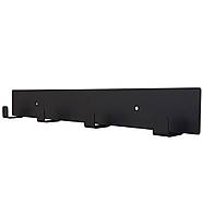 Настінна вішалка Glozis Urban Black 40 (чорна), фото 2