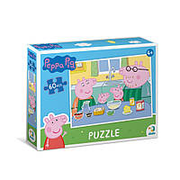 Детский пазл "Peppa Pig" 200331, 60 элементов Shopen Дитячий пазл "Peppa Pig" 200331, 60 елементів
