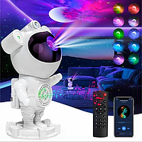 УЦЕНКА!!! Ночник проектор звездного неба Астронавт с Bluetooth колонкой Sky Star Astronaut ZZ-202-UC fn
