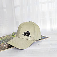 Дитяча фірмова бейсболка кепка Adidas світле оливкове
