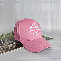 Детская фирменная бейсболка кепка Dolce Gabbana розовая