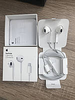 Оригінальні навушники apple EarPods Lightning для Айфон і Айпад, Лайтинг-навушники оригінал із мікрофоном Б/у