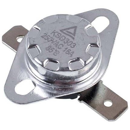 Термостат KSD303 250V 16A 85°C для конвекторного обігрівача, фото 1