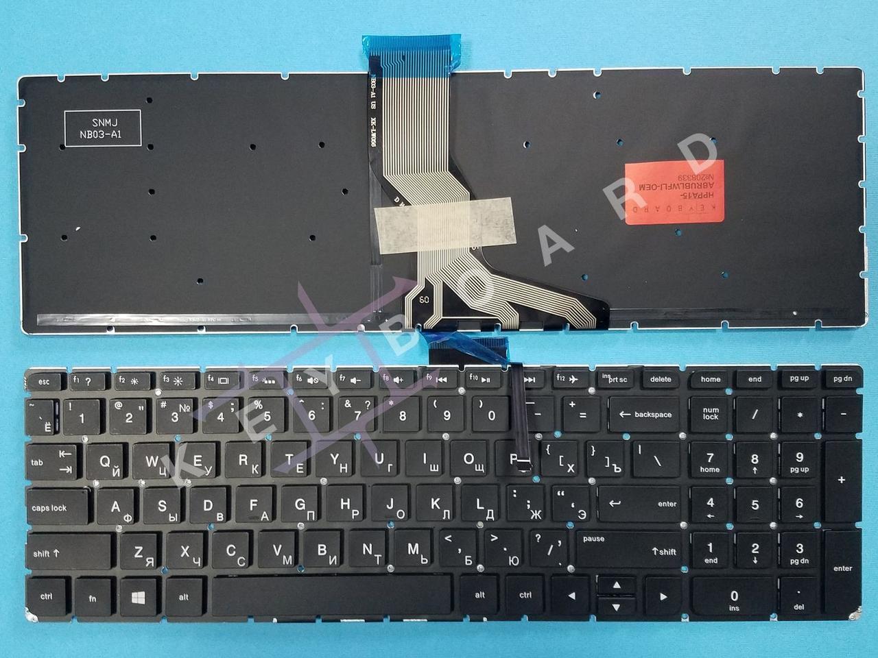 Клавіатура для ноутбука Hp Omen 15-AX, 15