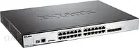 Маршрутизатор (точка доступу) D-Link 20 10/100/1000 Base-T port Unified Switch with 4 Combo 1000Base-T PoE/SFP