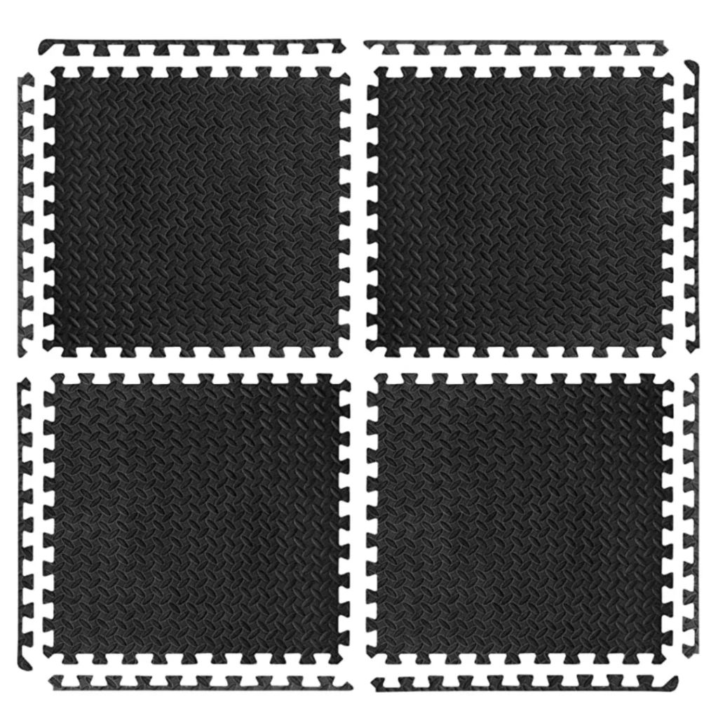 Килимок під тренажер York Fitness Floorguard 122x122x1.2 cм (Y-86060) Black, фото 1