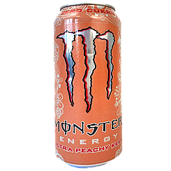 Енергетик персик ультра (без цукру) Монстер Monster peachy 500ml 12шт/ящ (Код: 00-00016416)
