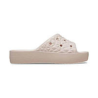 Шлепанцы женские CROCS CLASSIC PLATFORM GEOMETRIC SLIDE W 209564 208180