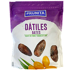 Фініки з кісточкоюю (без цукру) Пруніта Prunita 200g 24шт/ящ (Код: 00-00016429)
