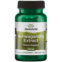 Ашваганда Swanson Ashwagandha Extract Standardized 450 mg 60 Caps z18-2024