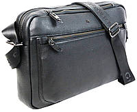 Женская кожаная сумка планшетка Giorgio Ferretti черная Shopen Жіноча шкіряна сумка планшетка Giorgio Ferretti