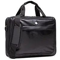 Деловая сумка для ноутбука 15,6" Semi Line черная Shopen Ділова сумка для ноутбука 15,6" Semi Line чорна
