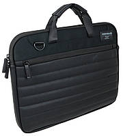 Деловая сумка для ноутбука 14 дюймов Essentiel черная Shopen Ділова сумка для ноутбука 14 дюймів Essentiel