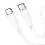 Кабель USB Hoco X83 60W Type-C to Type-C Колір Чорний, фото 5