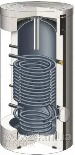 Водонагрівач Pojemnościowy podgrzewacz wody  Viessmann Wody Vitocell 100 V Typ Cva (B) 160L Srebrny Z018463