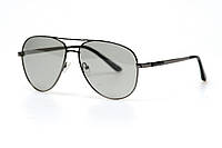 Мужские очки авиаторы серые очки солнцезащитные мужские капли Shopen Чоловічі окуляри авіатори сірі окуляри