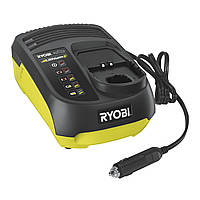 Зарядное устройство для аккумуляторов инструмента Ryobi RC18118C, 18В ONE+, с питанием от автомобильной сети