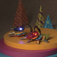 Розвиваюча іграшка - СУПЕР-КЛЮЧИКИ (світло, звук, томатний) Купи И Tochka