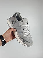 Мужские кроссовки Adidas Nite Jogger Boost Grey серого цвета