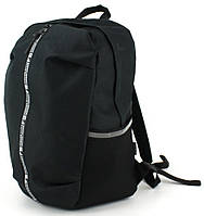 Молодежный городской рюкзак 21L Wallaby 126-3 черный Shopen Молодіжний рюкзак 21L Wallaby 126-3 чорний